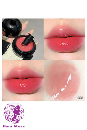 رژ خیس کره ای براش دار طرح زنگ Herorange